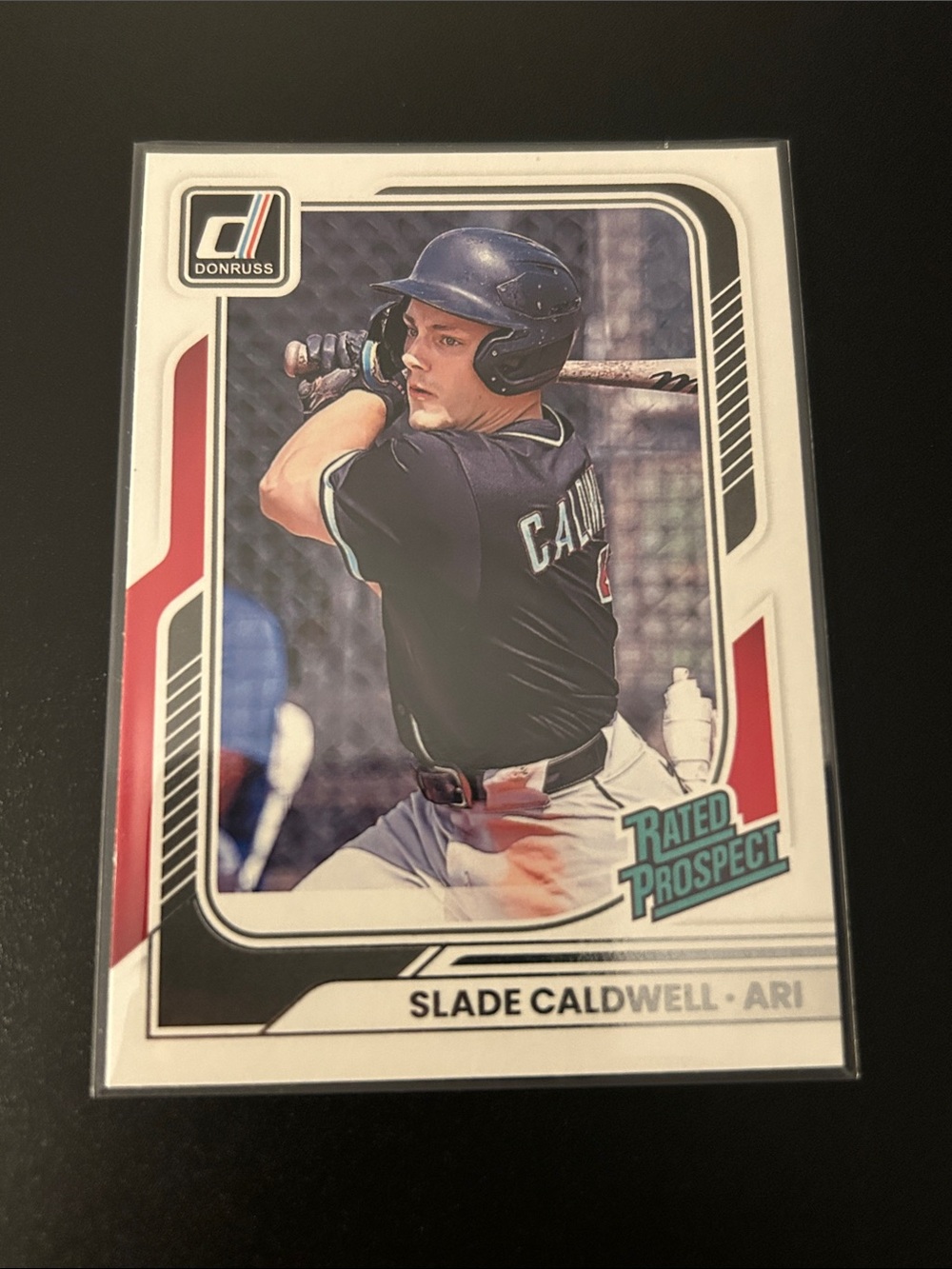 Donruss Slade Caldwell Baseball Card - Arizona Diamondbacks